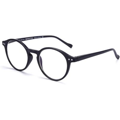 ZENOTTIC Leesbril, anti-blu-ray, antiweerspiegeling, bril voor mannen en vrouwen, ultralicht, rond montuur, vintage design, retro, 0,0 1,0 1,5 2,0 2,5 3,0 3,5 2.5 ZENOTTIC Leesbril, anti-blu-ray, antiweerspiegeling, bril voor mannen en vrouwen, ultralicht, rond montuur, vintage design, retro, 0,0 1,0 1,5 2,0 2,5 3,0 3,5 2.5