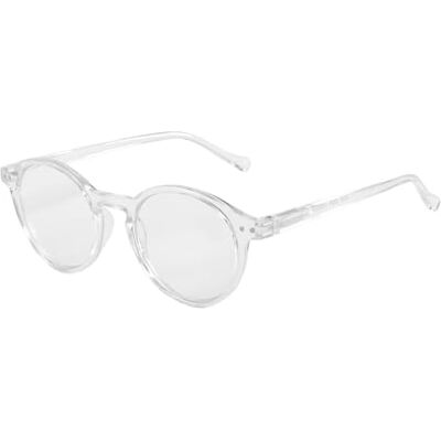 ZENOTTIC Leesbril, anti-blu-ray, antiweerspiegeling, bril voor mannen en vrouwen, ultralicht, rond montuur, vintage design, retro, 0,0 1,0 1,5 2,0 2,5 3,0 3,5 +2.50 ZENOTTIC Leesbril, anti-blu-ray, antiweerspiegeling, bril voor mannen en vrouwen, ultralicht, rond montuur, vintage design, retro, 0,0 1,0 1,5 2,0 2,5 3,0 3,5 +2.50