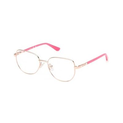 GUESS Monture GU50140 028 shiny rose gold 47/15/130 fille, 028 Shiny Rose Gold, 47/15/130 GUESS Monture GU50140 028 shiny rose gold 47/15/130 fille, 028 Shiny Rose Gold, 47/15/130