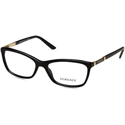 Versace Brilmontuur voor dames, zwart, 54 Versace Brilmontuur voor dames, zwart, 54