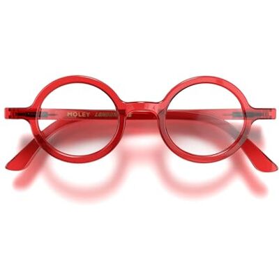 LONDON MOLE Bril, Moley leesbril, ronde bril, coole lezers, stijlvol, heren, dames, uniseks +2.5 Magnification LONDON MOLE Bril, Moley leesbril, ronde bril, coole lezers, stijlvol, heren, dames, uniseks +2.5 Magnification