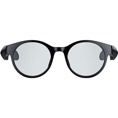 Razer Anzu Smart Glasses (ronde, kleine glazen) Bril met blauwlichtfilter of audiozonnebril (Geïntegreerde microfoon en luidsprekers, Batterijduur van meer dan 5 uur, Waterbestendig) Zwart Razer Anzu Smart Glasses (ronde, kleine glazen) Bril met blauwlichtfilter of audiozonnebril (Geïntegreerde microfoon en luidsprekers, Batterijduur van meer dan 5 uur, Waterbestendig) Zwart
