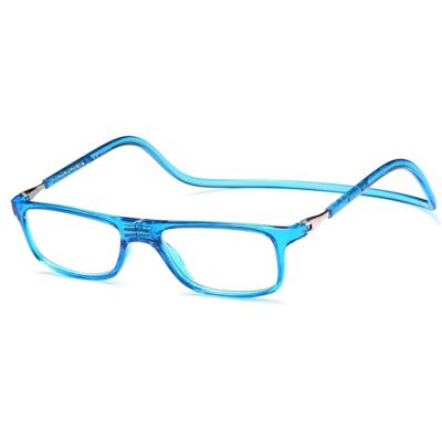Vision Bril, vergrootbril, magnetische leesbril, verstelbare lengte, leesbril voor heren en dames, NV2904 1.50 Vision Bril, vergrootbril, magnetische leesbril, verstelbare lengte, leesbril voor heren en dames, NV2904 1.50