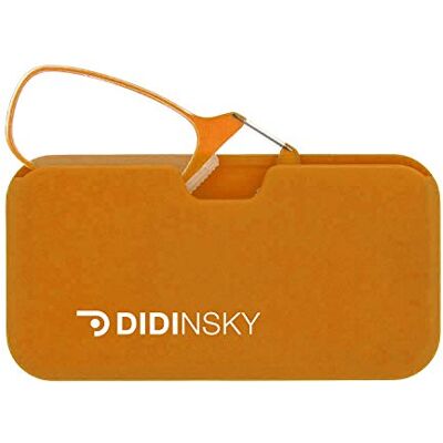 DIDINSKY Leesbril voor dames en heren, transparant. Compacte en lichte bril zonder montuur. Brilmontuur voor onweerstaanbare vrouwen en mannen. Retro leeshulp. 10 kleuren S DIDINSKY Leesbril voor dames en heren, transparant. Compacte en lichte bril zonder montuur. Brilmontuur voor onweerstaanbare vrouwen en mannen. Retro leeshulp. 10 kleuren S