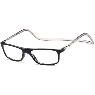 Vision Bril, vergrootbril, magnetische leesbril, verstelbare lengte, leesbril voor heren en dames, NV2904 +2.50 Diottrie Vision Bril, vergrootbril, magnetische leesbril, verstelbare lengte, leesbril voor heren en dames, NV2904 +2.50 Diottrie