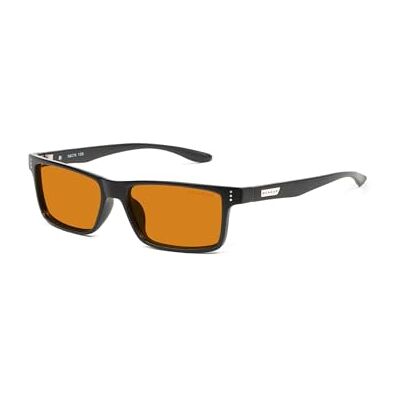 Gunnar Vertex Gaming- en computerbril, computerbril, met blauwlichtfilter, hoogwaardig blauw filter, uv-bescherming, onyx, lens: barnsteen Max (98% blauwlichtbescherming) Eén maat Gunnar Vertex Gaming- en computerbril, computerbril, met blauwlichtfilter, hoogwaardig blauw filter, uv-bescherming, onyx, lens: barnsteen Max (98% blauwlichtbescherming) Eén maat