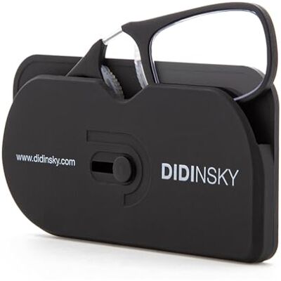 DIDINSKY Leesbril voor dames en heren, transparant. Compacte en lichte bril zonder montuur. Brilmontuur voor onweerstaanbare vrouwen en mannen. Retro leeshulp. 10 kleuren 2 DIDINSKY Leesbril voor dames en heren, transparant. Compacte en lichte bril zonder montuur. Brilmontuur voor onweerstaanbare vrouwen en mannen. Retro leeshulp. 10 kleuren 2