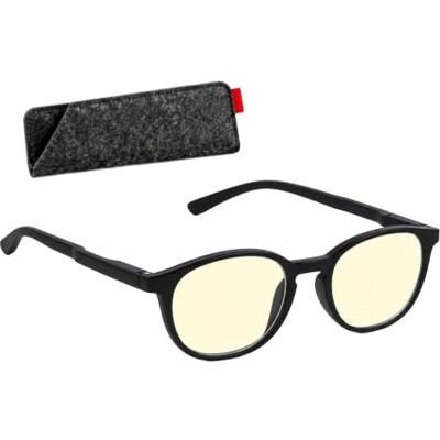 SILAC Screen Black 7405 Unisex leesbril tegen blauw licht Computer- en telefoonscherm Lichtgewicht en duurzaam Zwart Protection écran ordinateur, tablette et gaming – Monture noire – Verres anti-rayures – Dioptrie +1,00 à +3,50 1.75 SILAC Screen Black 7405 Unisex leesbril tegen blauw licht Computer- en telefoonscherm Lichtgewicht en duurzaam Zwart Protection écran ordinateur, tablette et gaming – Monture noire – Verres anti-rayures – Dioptrie +1,00 à +3,50 1.75