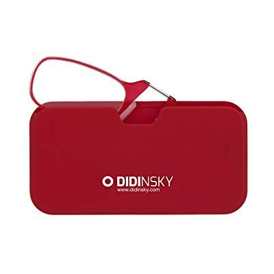 DIDINSKY Leesbril voor dames en heren, transparant. Compacte en lichte bril zonder montuur. Brilmontuur voor onweerstaanbare vrouwen en mannen. Retro leeshulp. 10 kleuren 2.5 DIDINSKY Leesbril voor dames en heren, transparant. Compacte en lichte bril zonder montuur. Brilmontuur voor onweerstaanbare vrouwen en mannen. Retro leeshulp. 10 kleuren 2.5