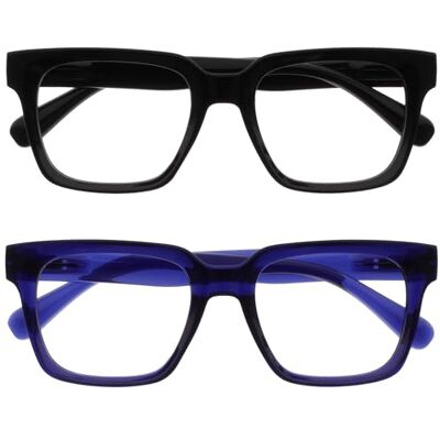 OPULIZE Era Uniseks bril tegen blauw licht Eén maat OPULIZE Era Uniseks bril tegen blauw licht Eén maat