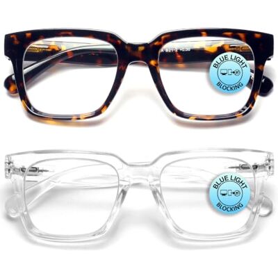 OPULIZE Era Uniseks bril tegen blauw licht 1mm OPULIZE Era Uniseks bril tegen blauw licht 1mm