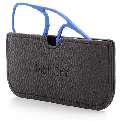 DIDINSKY Prado Leesbril zonder beugels, met zelfklevende hoes voor mobiele telefoon, ultradun, licht en duurzaam, minimalistisch design DIDINSKY Prado Leesbril zonder beugels, met zelfklevende hoes voor mobiele telefoon, ultradun, licht en duurzaam, minimalistisch design