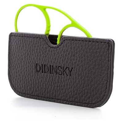 DIDINSKY Prado Leesbril zonder beugels, met zelfklevende hoes voor mobiele telefoon, ultradun, licht en duurzaam, minimalistisch design 2.5 DIDINSKY Prado Leesbril zonder beugels, met zelfklevende hoes voor mobiele telefoon, ultradun, licht en duurzaam, minimalistisch design 2.5