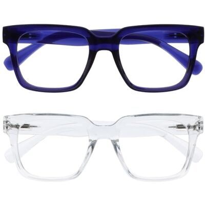 OPULIZE Era Uniseks bril tegen blauw licht 1mm OPULIZE Era Uniseks bril tegen blauw licht 1mm