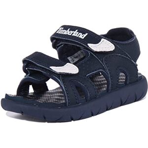 Timberland Perkins Row Sandalen met 2 riempjes, uniseks, iris, zwart 22 EU