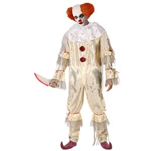 ATOSA clown kostuum heren volwassenen beige XL ATOSA clown kostuum heren volwassenen beige XL