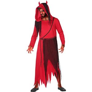 ATOSA -55438 -55438 Demon kostuum M-L-volwassenen, heren, 55438, rood, M-L ATOSA -55438 -55438 Demon kostuum M-L-volwassenen, heren, 55438, rood, M-L