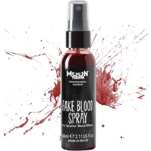 Moon Terror Pro FX SFX nepbloedspray voor Halloween, vampier, zombie, make-up met speciaal effect (rood, 60 ml) Moon Terror Pro FX SFX nepbloedspray voor Halloween, vampier, zombie, make-up met speciaal effect (rood, 60 ml)