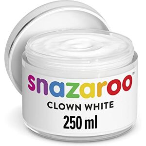 Snazaroo 1198210 Kinderschmink, huidvriendelijke hypoallergene schmink op waterbasis, clown wit, 250 ml Snazaroo 1198210 Kinderschmink, huidvriendelijke hypoallergene schmink op waterbasis, clown wit, 250 ml