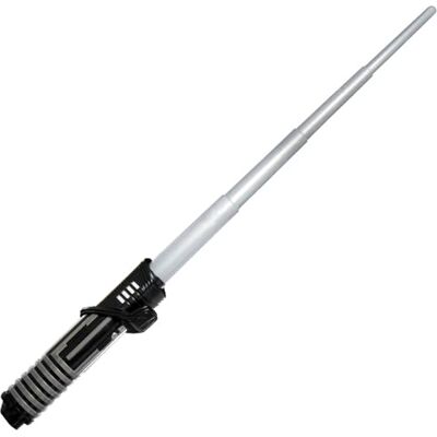Star Wars , Niet-elektronisch zwart zwaard van de Mandalorian, officieel gelicentieerd lichtzwaard, kostuumspeelgoed voor meisjes en jongens, vanaf 4 jaar Star Wars , Niet-elektronisch zwart zwaard van de Mandalorian, officieel gelicentieerd lichtzwaard, kostuumspeelgoed voor meisjes en jongens, vanaf 4 jaar