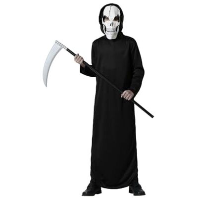 ATOSA costume fantôme tunique à capuche avec masque enfant enfant 3 à 4 ans ATOSA costume fantôme tunique à capuche avec masque enfant enfant 3 à 4 ans