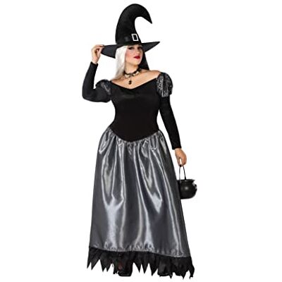 ATOSA kostuum heks grijs dames volwassenen XL ATOSA kostuum heks grijs dames volwassenen XL