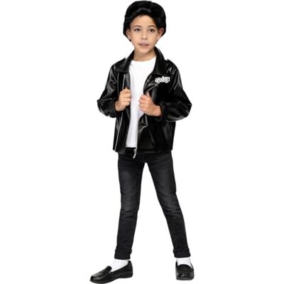 Funidelia T-Birds -Grease jongensjack jaren 50: Rock & Roll, John Travolta, Grease, films en bioscoop Accessoires voor kinderen, verkleedaccessoires Maat 13-15 jaar Zwart Funidelia T-Birds -Grease jongensjack jaren 50: Rock & Roll, John Travolta, Grease, films en bioscoop Accessoires voor kinderen, verkleedaccessoires Maat 13-15 jaar Zwart