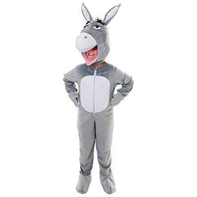 Bristol Novelty CC008 Donkey Big Head Childs kostuum 146 cm (kostuum) Bristol Novelty CC008 Donkey Big Head Childs kostuum 146 cm (kostuum)