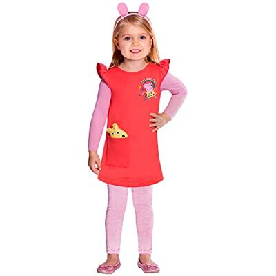 amscan 9905929 Peppa Pig kostuum voor kinderen, meisjes, 2-3 jaar amscan 9905929 Peppa Pig kostuum voor kinderen, meisjes, 2-3 jaar