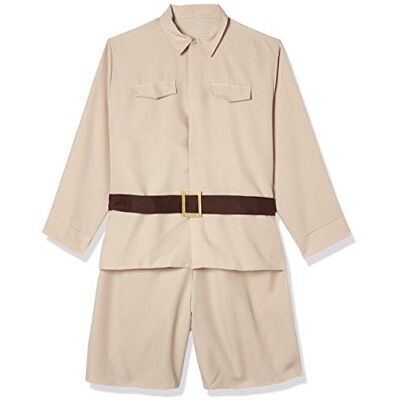amscan (PKT) (9905155) safarikostuum voor heren, maat XL amscan (PKT) (9905155) safarikostuum voor heren, maat XL