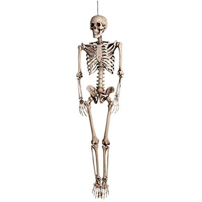 Boland skeletdecoratie, wit, XL (160 cm), 74515 Boland skeletdecoratie, wit, XL (160 cm), 74515