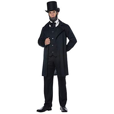 California Costumes Costume d'Abraham Lincoln/Frederick Douglass pour adulte XS California Costumes Costume d'Abraham Lincoln/Frederick Douglass pour adulte XS