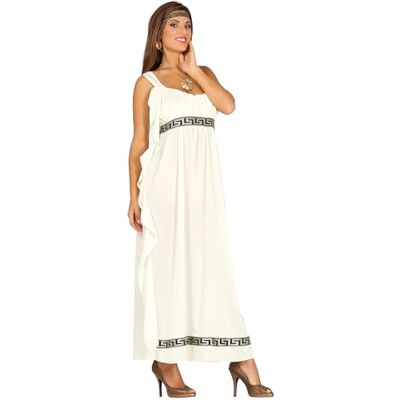 FIESTAS GUIRCA Guirca 80591 Olympic Goddess voor volwassenen, maat L 42-44 FIESTAS GUIRCA Guirca 80591 Olympic Goddess voor volwassenen, maat L 42-44