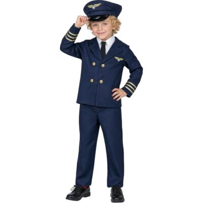 FIESTAS GUIRCA Guirca Déguisement de pilote d'avion pour enfant FIESTAS GUIRCA Guirca Déguisement de pilote d'avion pour enfant