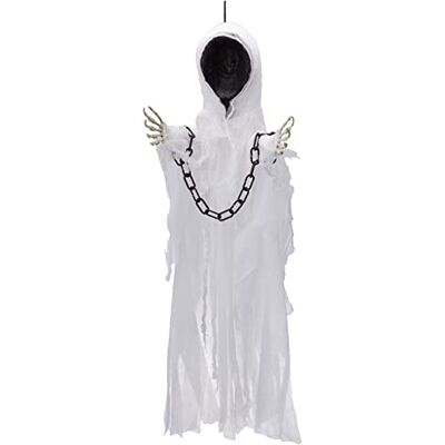 Boland 74551 Spectrum decoratie Ghost zonder gezicht, 100 cm, zwart Boland 74551 Spectrum decoratie Ghost zonder gezicht, 100 cm, zwart
