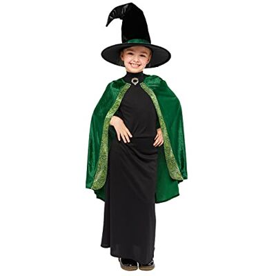 amscan PKT (9912470) meisjeskostuum leraar Mcgonagall (4-6 jaar) amscan PKT (9912470) meisjeskostuum leraar Mcgonagall (4-6 jaar)