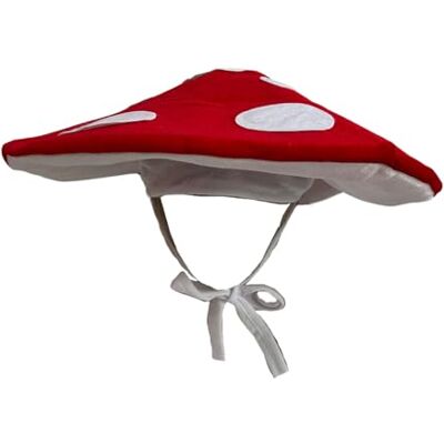 Nucelit Grappige paddenstoelhoed, pluche, uniseks, voor Halloween, cosplay, evenement, mode, cartoon, feesthoed, kostuum Nucelit Grappige paddenstoelhoed, pluche, uniseks, voor Halloween, cosplay, evenement, mode, cartoon, feesthoed, kostuum