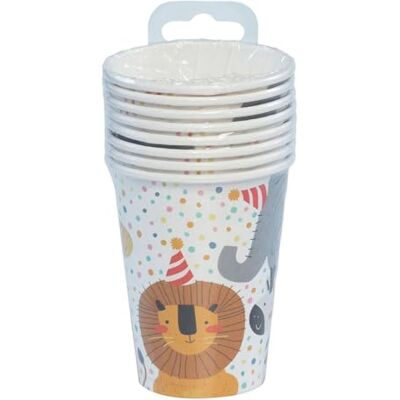 Boland Wild dieren wilde dieren 8 stuks kartonnen bekers kinderverjaardag en dierentuin party wilde dieren safari verjaardagsfeest verjaardagsfeest Boland Wild dieren wilde dieren 8 stuks kartonnen bekers kinderverjaardag en dierentuin party wilde dieren safari verjaardagsfeest verjaardagsfeest