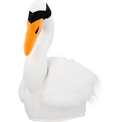 Boland 99907 Zwanenhoed van pluche voor kostuums voor dames en heren Boland 99907 Zwanenhoed van pluche voor kostuums voor dames en heren