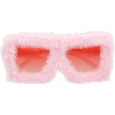 Boland 02694 Roze feestbril met pluche voor volwassenen, accessoires voor festival, carnaval, kostuum of themafeest Boland 02694 Roze feestbril met pluche voor volwassenen, accessoires voor festival, carnaval, kostuum of themafeest
