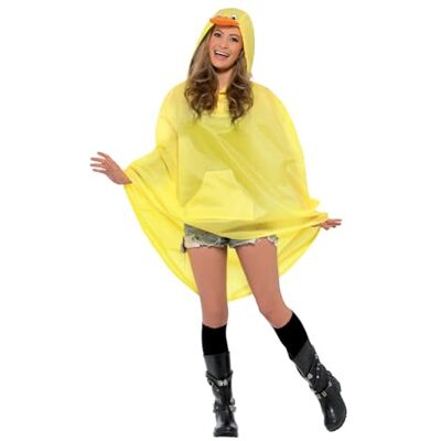Smiffys Party Poncho, met trekkoord tas Smiffys Party Poncho, met trekkoord tas