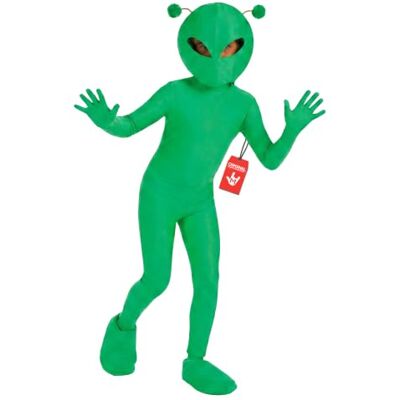 Fun Shack Buitenaardse kostuum voor kinderen, alienkostuum voor jongens, ruimteoutfit voor kinderen, ideaal voor Halloween, L Fun Shack Buitenaardse kostuum voor kinderen, alienkostuum voor jongens, ruimteoutfit voor kinderen, ideaal voor Halloween, L