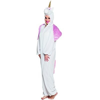 Boland Pluche kostuum dier max 1,80 m Bianco / roze Boland Pluche kostuum dier max 1,80 m Bianco / roze
