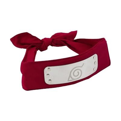 ABYSTYLE NARUTO SHIPPUDEN Konoha Red hoofdband ABYSTYLE NARUTO SHIPPUDEN Konoha Red hoofdband
