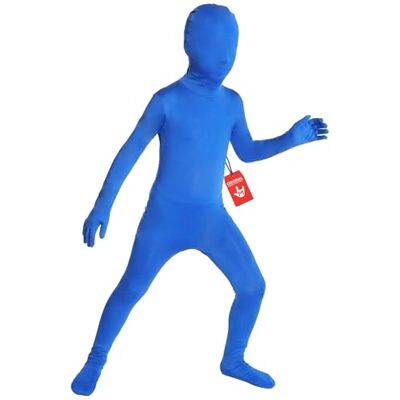 Morphsuits , voor kinderen, blauw, voor lichaamslengte 135-152 cm maat L Morphsuits , voor kinderen, blauw, voor lichaamslengte 135-152 cm maat L