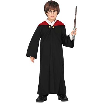 FIESTAS GUIRCA Harry Hermelien Baby Girl Magical Student Kostuum Hekserij Student 7-9 jaar FIESTAS GUIRCA Harry Hermelien Baby Girl Magical Student Kostuum Hekserij Student 7-9 jaar