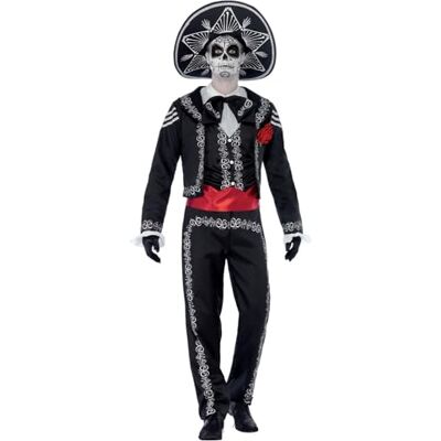 Smiffys Costume de Señor Bones Jour des Morts Smiffys Costume de Señor Bones Jour des Morts