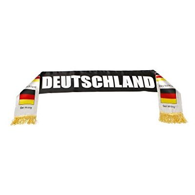 ATOSA -24591 -24591-Bufanda Duitsland 14 x 130 cm Voetbal en Sport Mundial, geel, rood, zwart (24591) ATOSA -24591 -24591-Bufanda Duitsland 14 x 130 cm Voetbal en Sport Mundial, geel, rood, zwart (24591)