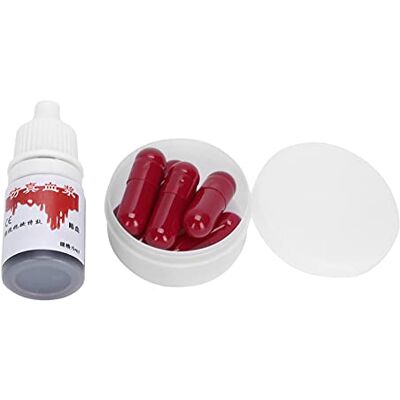 ZJchao Valse bloedcapsules, kunstbloedfilm, make-up, Halloween, bloedgel, kostuum, cosplay, prop, party, truck, accessoires, accessoires ZJchao Valse bloedcapsules, kunstbloedfilm, make-up, Halloween, bloedgel, kostuum, cosplay, prop, party, truck, accessoires, accessoires