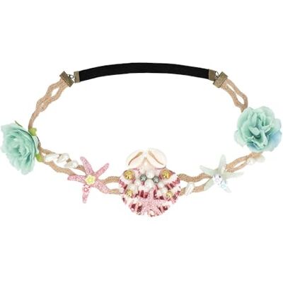 Boland 51036 Zeemeermin Ocean hoofdband kostuumaccessoires met schelpen themafeest carnaval Boland 51036 Zeemeermin Ocean hoofdband kostuumaccessoires met schelpen themafeest carnaval